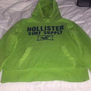 Green Hollister Hoodie
